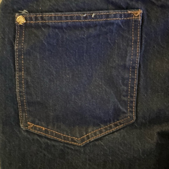 Kate Spade x Target Collaboration Dark Blue Boyfriend Jeans Size 4 - EUC - Picture 6 of 7